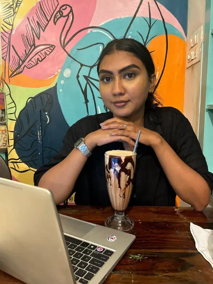 Find your perfect corner and get into the zone. This is what a typical afternoon looks like here: settling in with a laptop, a delicious chocolate shake, and the productive buzz of our creative space. It's working from a cafe, but so much better.