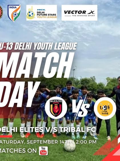 Matchday 3 for our U-13s. Ready to bring the energy and passion to the field.