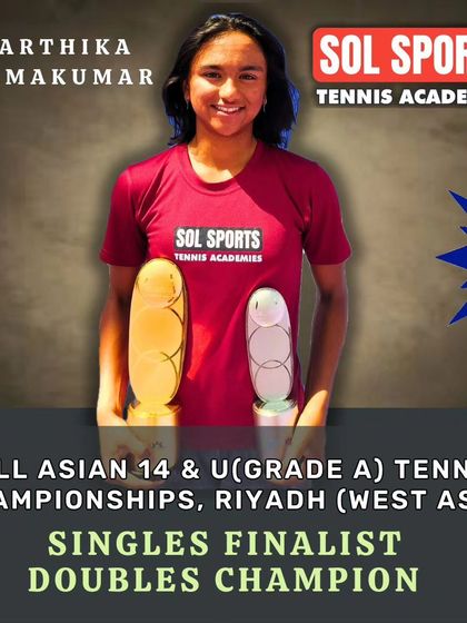 Sol Sports - Tennis Coaching for All Ages & Skill Levels Our Champions: A Legacy of Wins photo 5