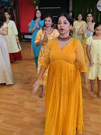 A close up of one of our dancers, fully in her element during the workshop. My goal is to help every person find their confidence and express themselves through dance.