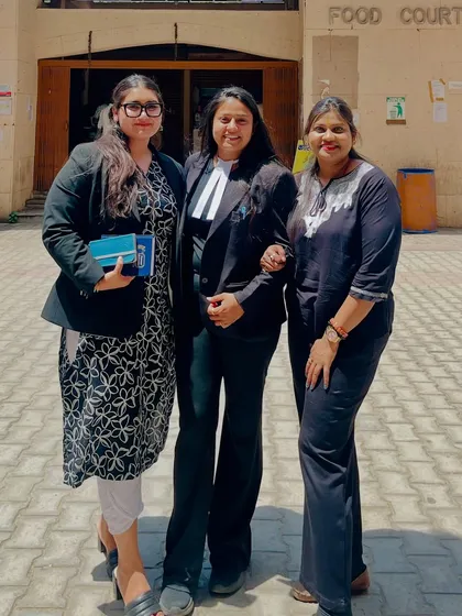 With my fellow women advocates at Rohini Court. We are redefining leadership, breaking barriers, and reminding the world that justice is stronger when it is inclusive and fearless.