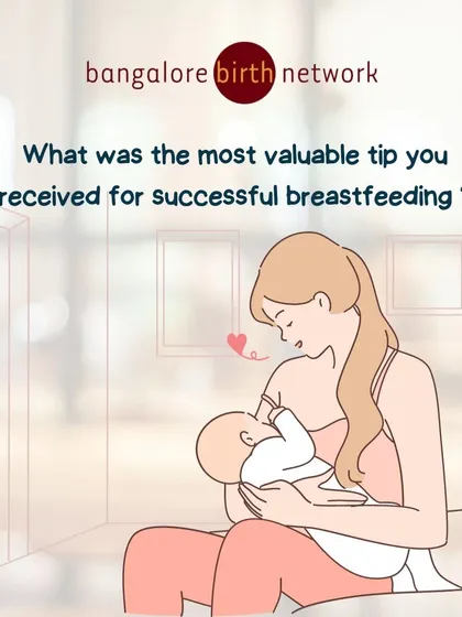 We believe in the power of shared wisdom. This post asks our community a simple question: "What was the most valuable tip you received for successful breastfeeding?" The comments are a wonderful resource for fellow mothers.