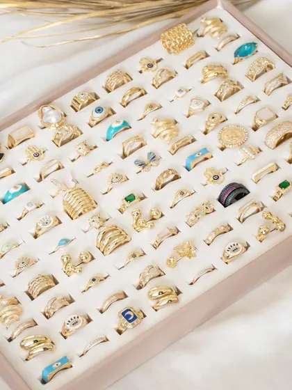 Stack 'em, mix 'em, rock 'em. A look at my wide range of chunky and statement rings.