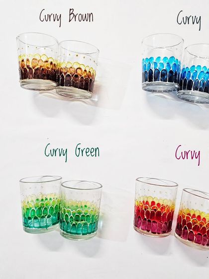 Nidhi - Hand-Painted Home Decor & Accents Festive Glassware & Candle Holders photo 9