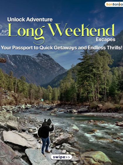 Unlock adventure with our long weekend escapes. This is your passport to quick getaways and endless thrills, perfectly planned to make the most of your holidays.