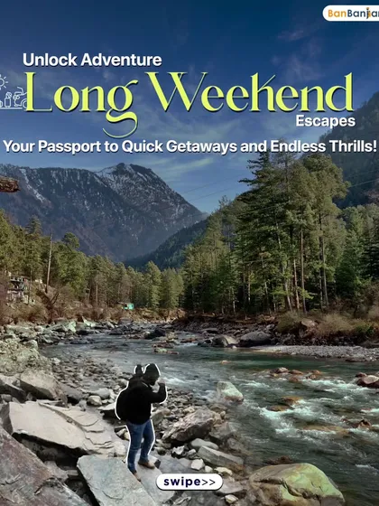 Unlock adventure with our long weekend escapes. This is your passport to quick getaways and endless thrills, perfectly planned to make the most of your holidays.