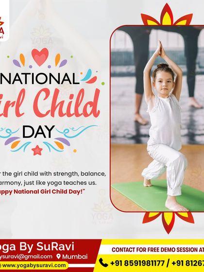 On National Girl Child Day, we celebrate empowering girls with the strength, balance, and harmony that yoga teaches.