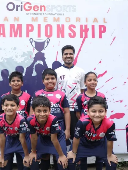Another one of our youth teams enjoying the championship atmosphere.