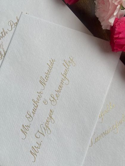 Quill on Paper - Bespoke Calligraphy & Design Wedding Invitations & Stationery photo 53