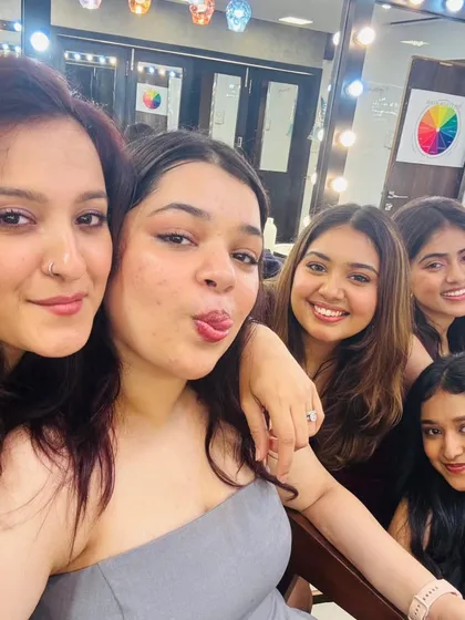 A happy moment with my graduating students. I cherish these memories and feel so proud to send another batch of talented artists out into the world.