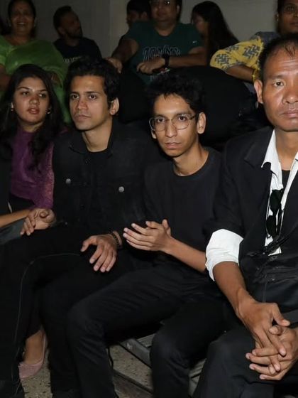 Our faculty members watch intently from the audience. Our teachers are our students' biggest supporters during live performances.