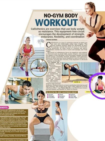 Featured in the Deccan Chronicle for our expertise in Callisthenics. Bodyweight workouts are a core part of our DtF programs.