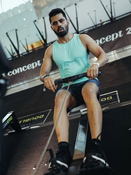 The rowing machine is a formidable challenge, testing both cardiovascular endurance and total-body strength. This moment, deep into the competition, is where mental fortitude takes over. My goal is to help clients build this same resilience through smart, sustainable training.