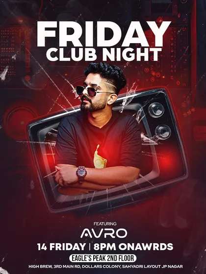 Friday Club Night at High Brew, JP Nagar. Taking my sound to different parts of Bengaluru.
