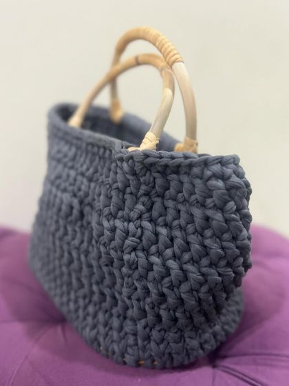 Busy Needles by Utpala Viswanath - Custom Crochet Fashion & Accessories Handmade Handbags & Totes photo 16