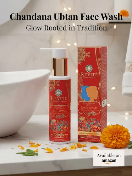 A glow rooted in tradition. My Chandana Ubtan Face Wash is the perfect start to any skincare ritual, offering a soothing, clarifying, and 100% sulfate-free cleanse that prepares your skin for the day.