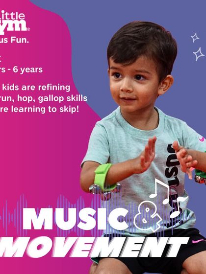 Using wrist bells, this young student is exploring rhythm and sound. This activity boosts confidence and language skills, as movement and music work together to stimulate different parts of the brain.