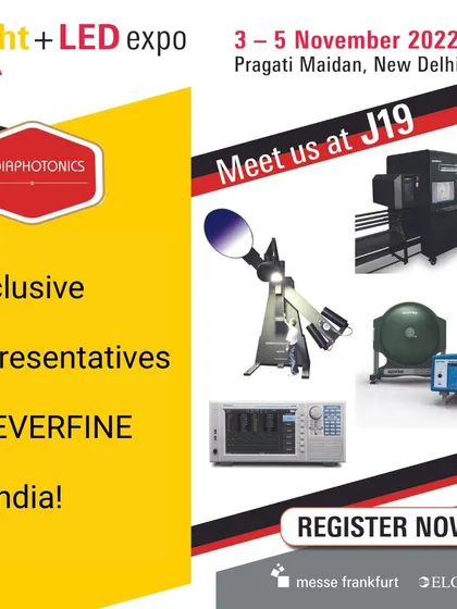 We welcome India Photonics, the exclusive representatives of EVERFINE, offering advanced photometric solutions.