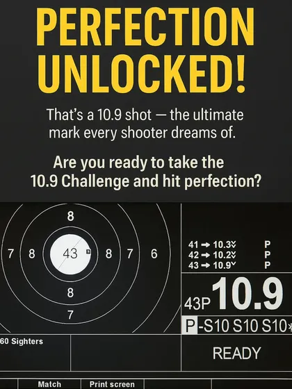 Perfection unlocked. The 10.9 shot is the ultimate mark of a shooter's skill. Our unique 10.9 Challenge rewards this precision with an instant cash prize, adding an extra layer of excitement and focus to the competition.