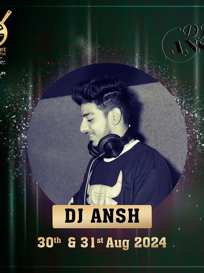 My official poster for The Gourmet Fest. It's always exciting to be part of major events and bring my music to a new audience.