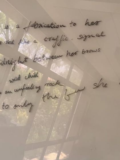 This poetry batch is fun! I was greeted by a poem written on the whiteboard, a sign of a group that has a lot of soul.