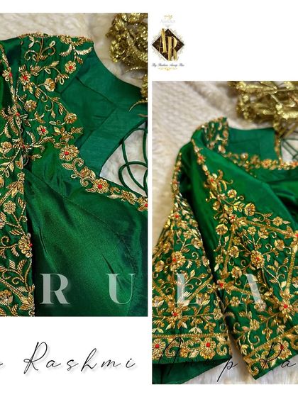 Arulaa by Rashmi Anoop Rao - Custom Bridal & Occasion Wear for Women Bridal Blouse Masterpieces photo 12