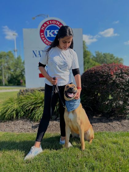 The day I became an internationally Certified Professional Dog Trainer, with Doug by my side. A day I will always hold dear.