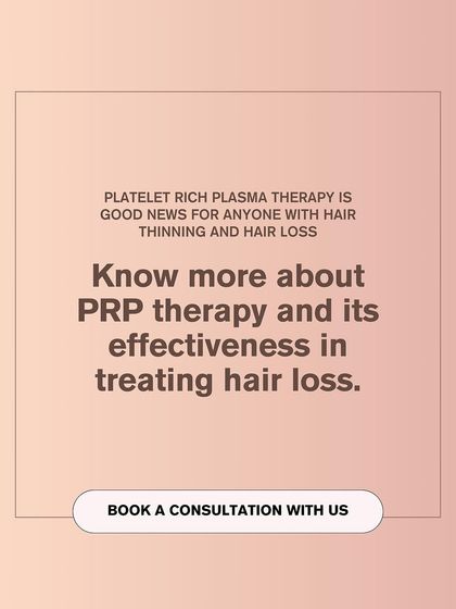 Platelet-Rich Plasma therapy is excellent news for anyone experiencing hair thinning. It is a proven method for stimulating hair follicles and improving hair density over time.
