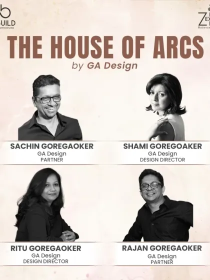 Introducing the partners and design directors behind GA Design: Sachin, Shami, Ritu, and Rajan Goregaoker. We are a family-run firm committed to creating timeless, human-centric spaces.