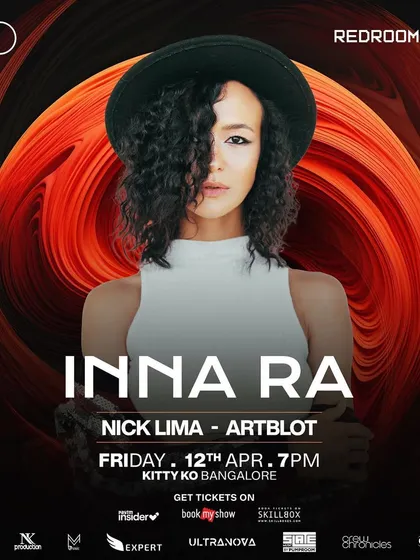 A Redroom event at Kitty Ko with Inna Ra. It's always a pleasure to be part of these exclusive, high-quality nights.