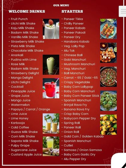 Udupi Golden Caterers - Full-Service Vegetarian Catering Our Extensive Menu Selection photo 7