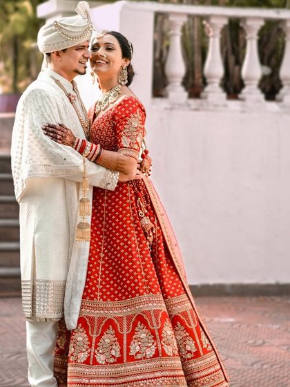 Classic Red & Maroon Bridal Looks photo 13