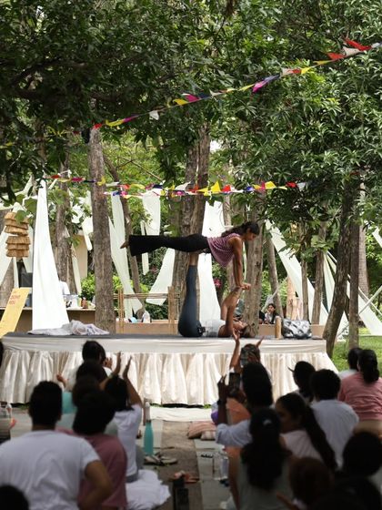 Gowri Murthy - Wellness Retreats & Workshops Acro Yoga: Trust & Connection photo 6