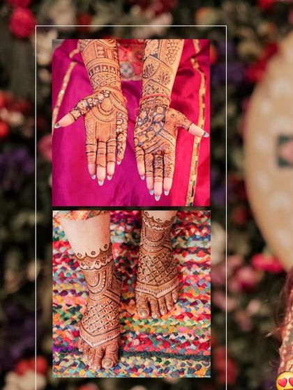 Umesh Kumar - Bridal & Wedding Mehandi Intricate Bridal Mehandi (Hands & Feet) photo 53