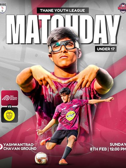 Matchday announcement for our U17 team. Ready to accept the challenge.