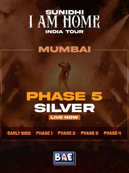 PHASE 5 SILVER - LIVE NOW. Announcing the final silver tickets for Mumbai.