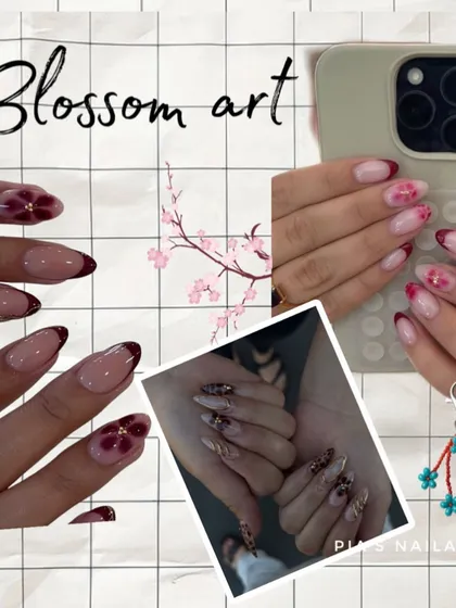 Inspiration for Blossom Art, featuring delicate floral designs.