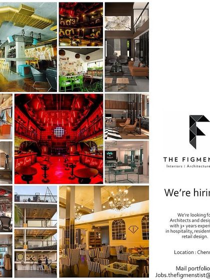 The Figmentist in Chennai is looking for architects and designers with 3+ years of experience in hospitality, residential, and retail design.