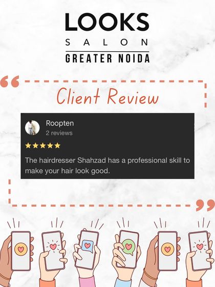 Another review for our skilled hairdresser Shahzad. We are proud to have such talented professionals on our team.