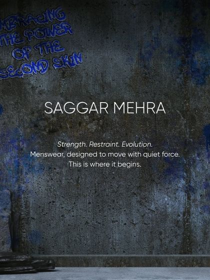 Strength. Restraint. Evolution. This marks a new chapter in modern menswear, designed to move with quiet force. This is where it begins.