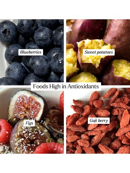 Foods high in antioxidants, such as blueberries, sweet potatoes, and goji berries, are crucial for fighting the cellular damage that leads to aging. Eat them regularly to stay vibrant.