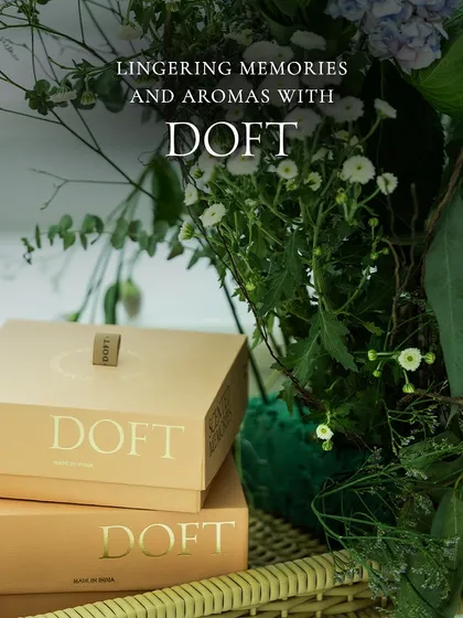 Lingering memories and aromas with DOFT. My gifts are designed not just to be beautiful, but to evoke emotions and create lasting memories for your special occasions.