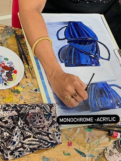 BrainArt Studio - Design College Portfolio Preparation Mastering Acrylics: Color, Light & Shadow photo 6