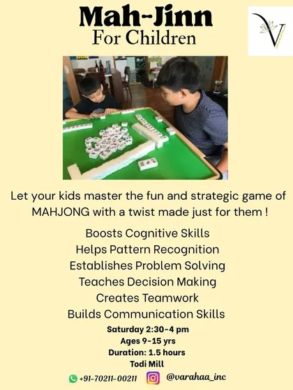 I've introduced Mah-Jinn, a unique, kid-friendly version of the strategic game Mahjong. This is a fantastic screen-free activity that boosts cognitive skills, pattern recognition, and decision making, all while being incredibly fun for kids aged 9-15.