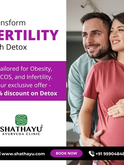 I offer detox programs tailored to transform fertility for those dealing with obesity, PCOS, and infertility. Cleansing the body is a critical first step in preparing for a healthy conception.