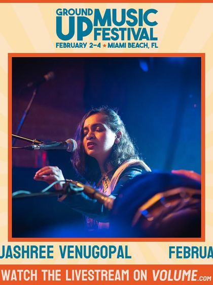 The official announcement for my performance at the GroundUP Music Festival. It was an honor to be part of this incredible lineup and to premiere music from my album 'Vari'.