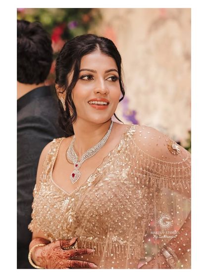 Geethanjali Venkatesh - Special Occasion Makeup Regal Reception & Sangeet Glam photo 28