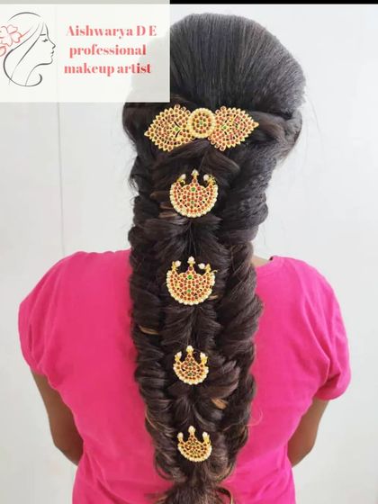 Aishwarya D E - Special Occasion Makeup and Styling Signature Hairstyles: Braids & Updos photo 3
