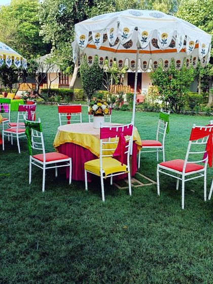 Vibrant Haldi & Mehendi Celebrations photo 90