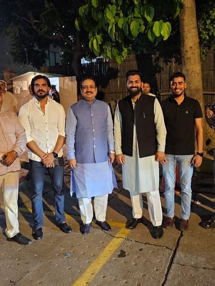 An evening with JDU MLC and National General Secretary Qamar Alam in New Delhi. Cross-party dialogue is essential for a healthy democracy and for finding common ground on important issues.